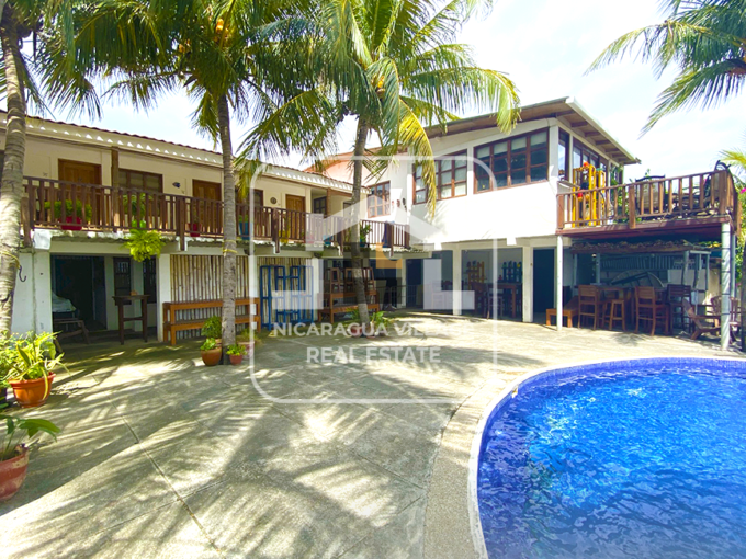 22355 – BEACHFRONT Hotel FOR SALE in San Juan del Sur Nicaragua