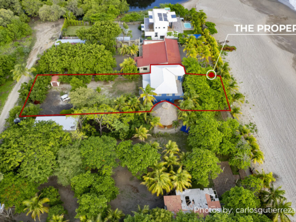OUT OF THE MARKET – 22512 – BEACHFRONT House in Pochomil Viejo Nicaragua