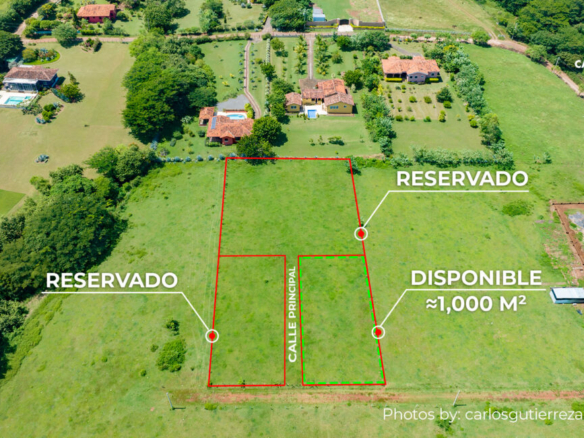 UNDER CONTRACT – 22503 – BUILDING Lots FOR SALE in Granada Nicaragua – Balcones de Granada