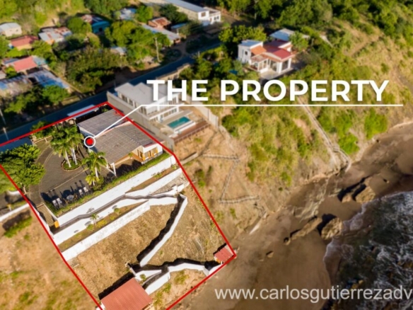 OFF THE MARKET – 2289 – OCEANFRONT House For Sale in Diriamba, Carazo Nicaragua – Casa Cardón