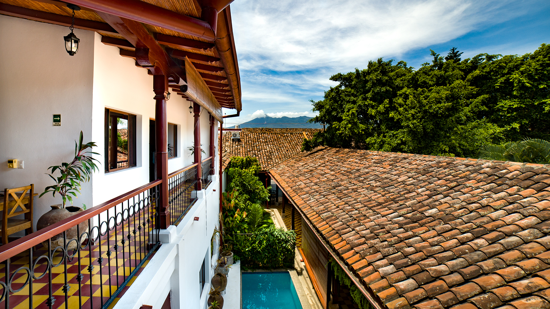 22487 – Apartments for Rent in Granada, Nicaragua – Accommodation for 2 People with Pool, Wi-Fi and Equipped Kitchen – Apartamentos Hola