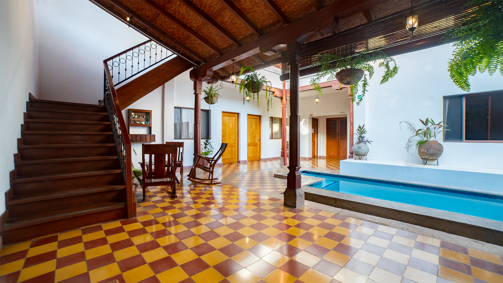22487 – Apartments for Rent in Granada, Nicaragua – Accommodation for 2 People with Pool, Wi-Fi and Equipped Kitchen – Apartamentos Hola