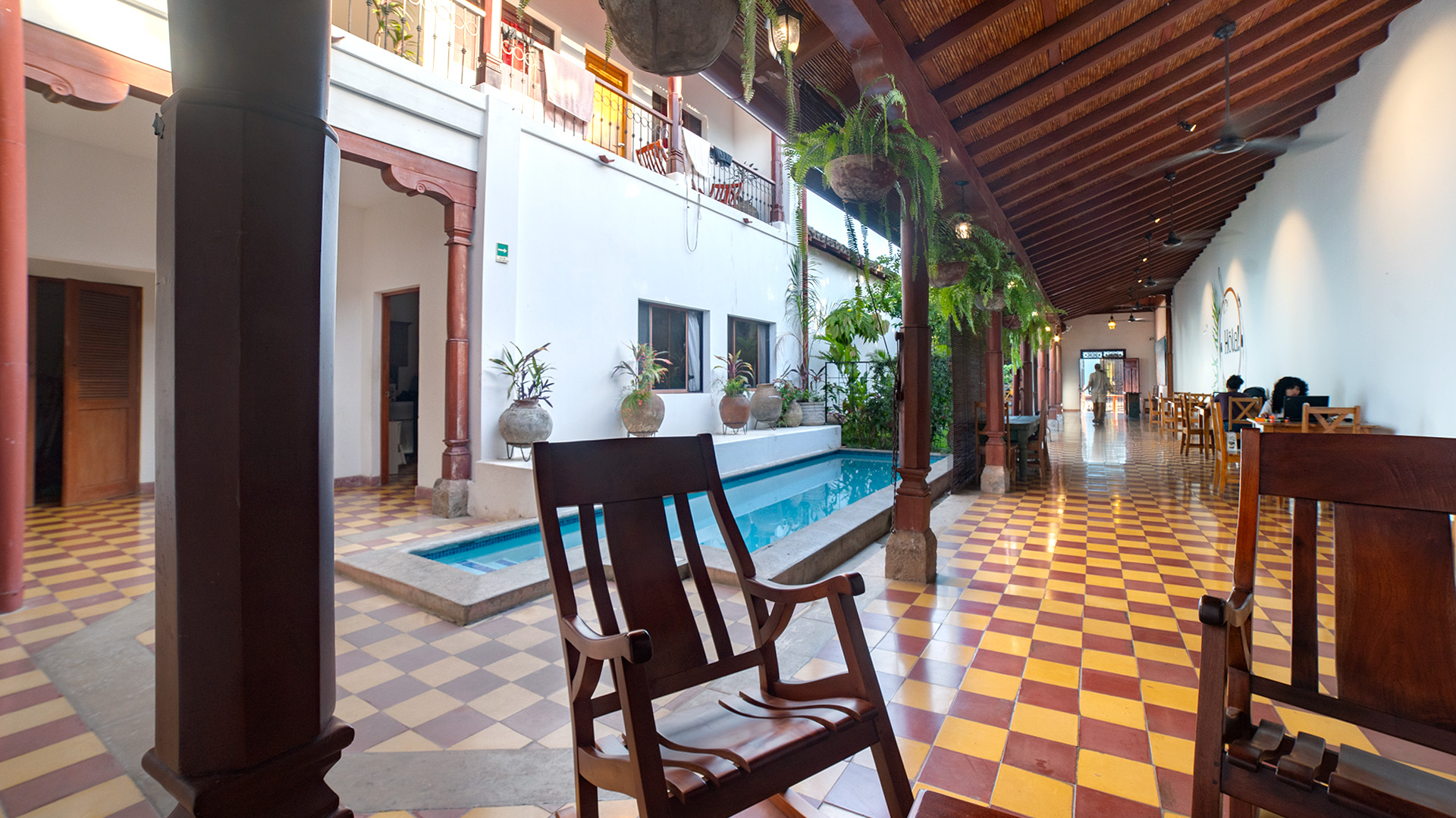 22487 – Apartments for Rent in Granada, Nicaragua – Accommodation for 2 People with Pool, Wi-Fi and Equipped Kitchen – Apartamentos Hola
