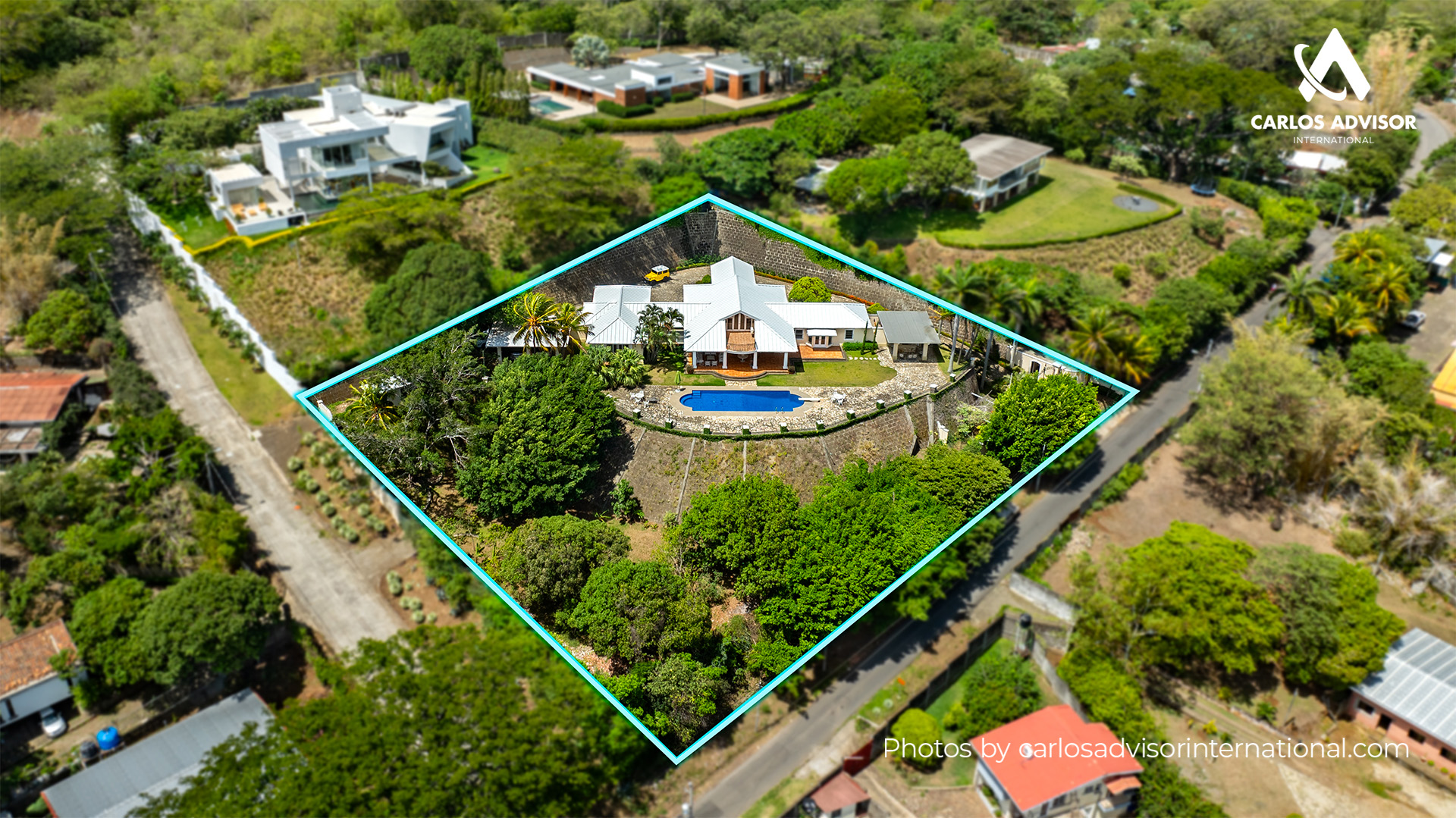 CG – 211 – Luxury House For Sale in Altos de Ticomo, Carretera Sur, Managua.