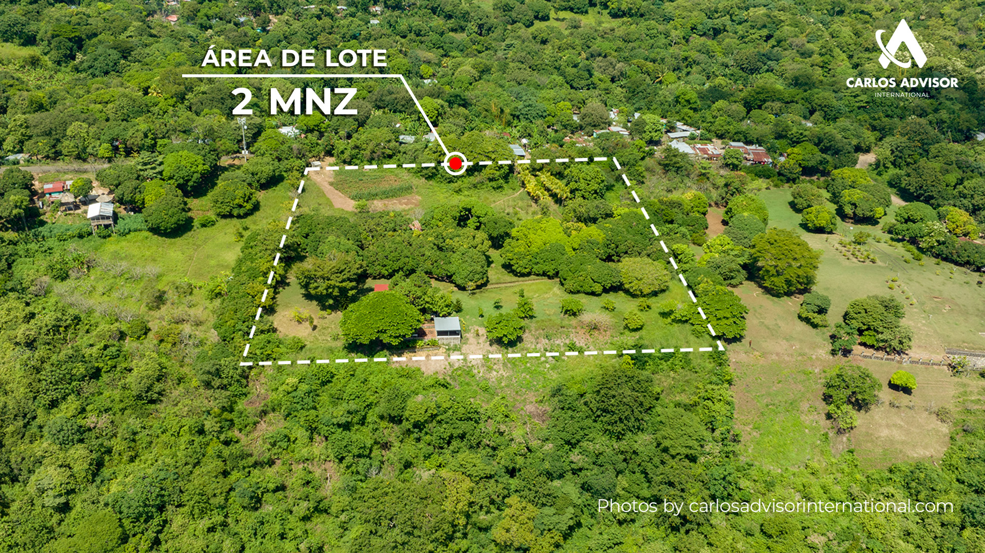 22664 – 2-Manzana Plot Facing Laguna de Apoyo with Spectacular Views.
