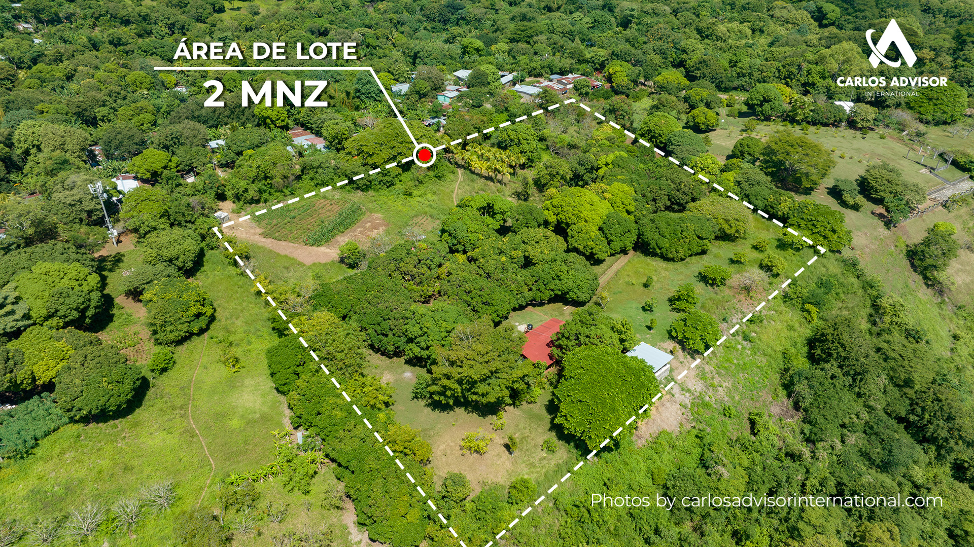 22664 – 2-Manzana Plot Facing Laguna de Apoyo with Spectacular Views.