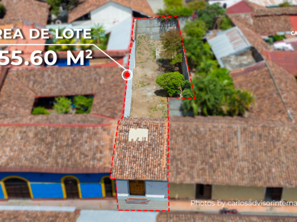 22667 – Lot For Sale in Granada, Nicaragua – Excellent Location on Calle El Palenque.