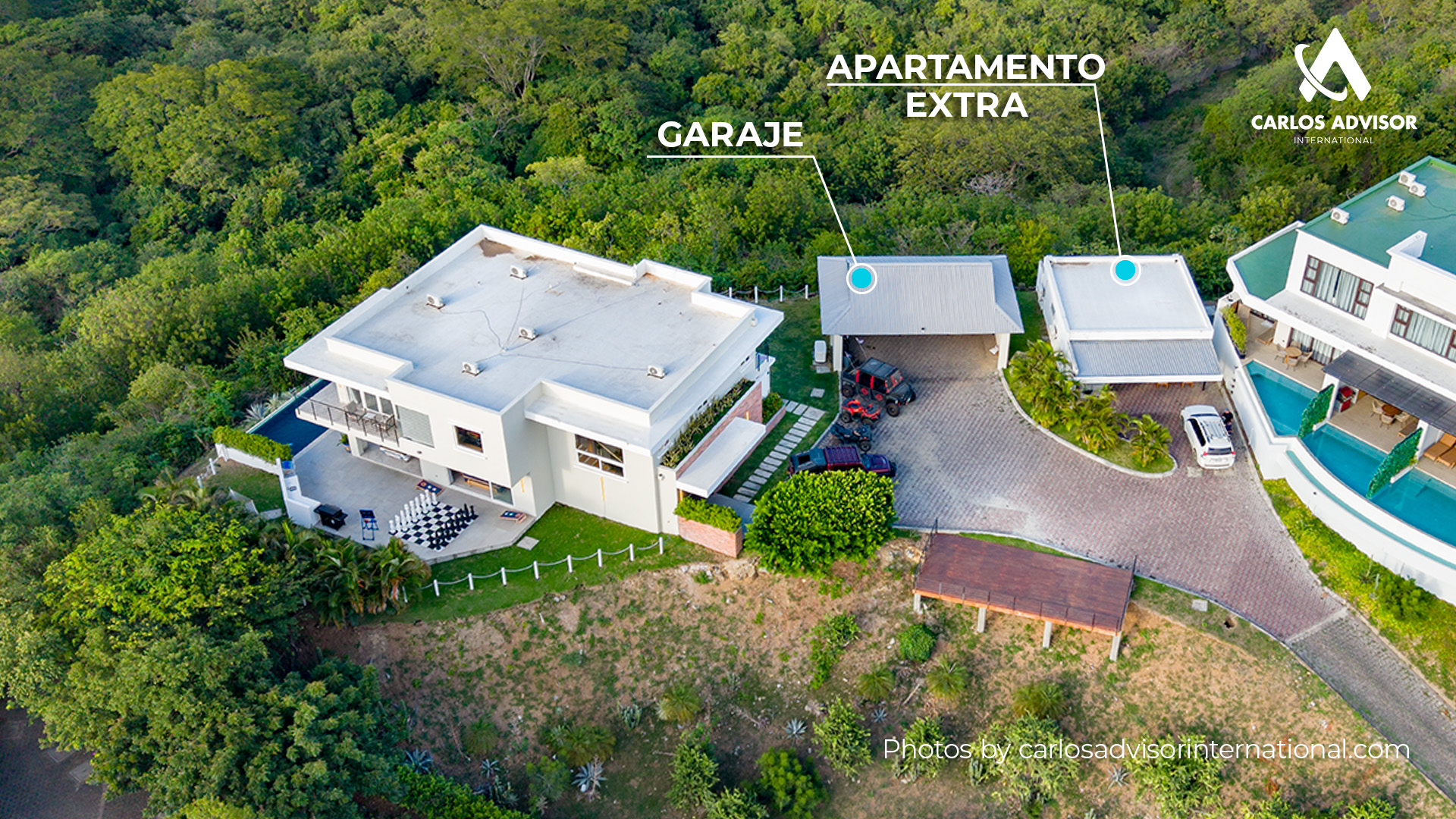  22571 – Luxury Home for Sale in San Juan del Sur with Bay View, Infinity Pool, and Vehicles – Villa Tranquila