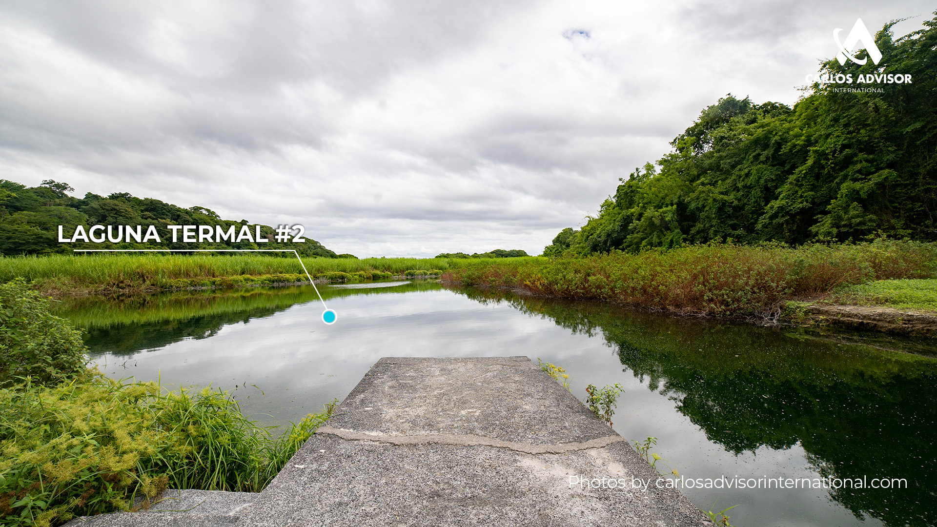 22669 – Lake Cocibolca Waterfront Property For Sale with 1 km of Shoreline and Thermal Lagoons