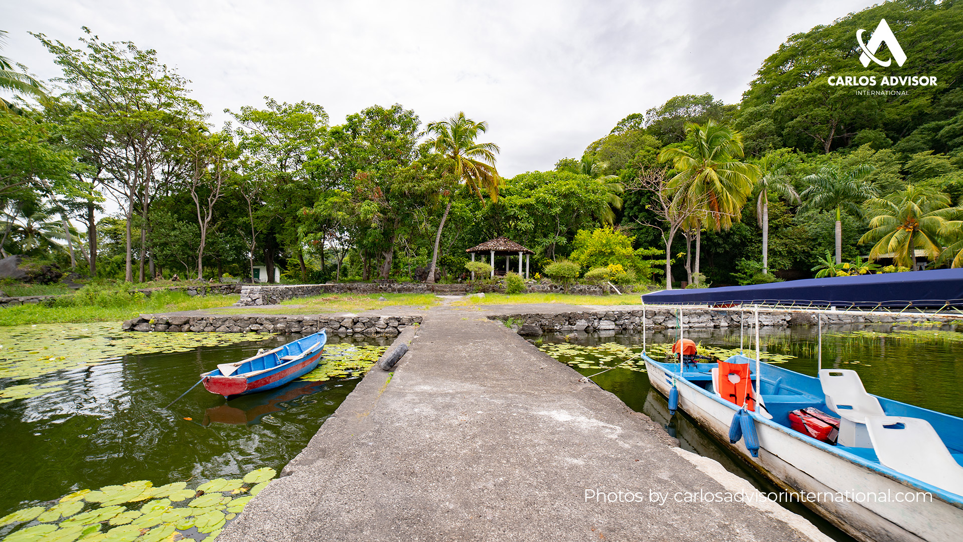 22669 – Lake Cocibolca Waterfront Property For Sale with 1 km of Shoreline and Thermal Lagoons