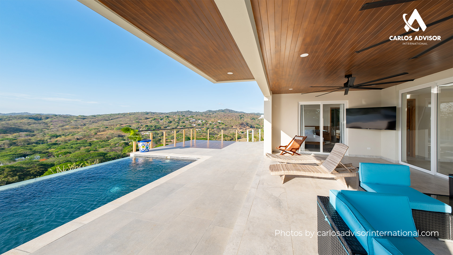  22571 – Luxury Home for Sale in San Juan del Sur with Bay View, Infinity Pool, and Vehicles – Villa Tranquila